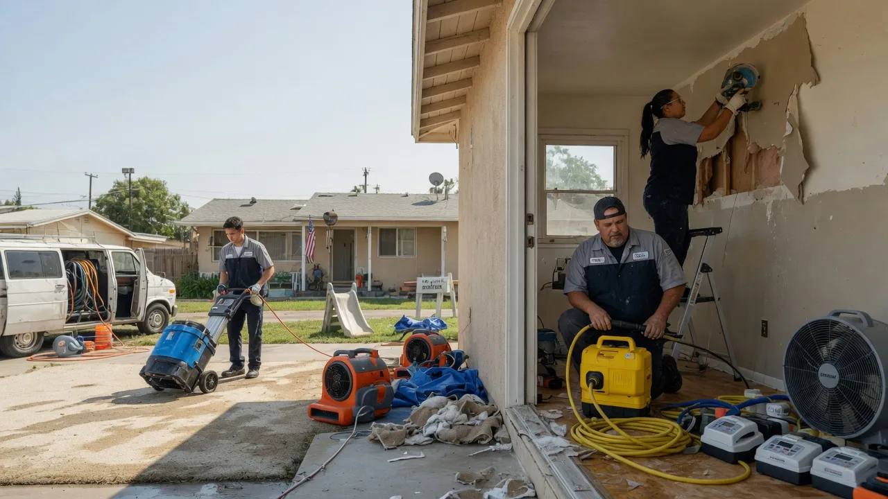 Water Damage Restoration in Yosemite National Park, CA near me